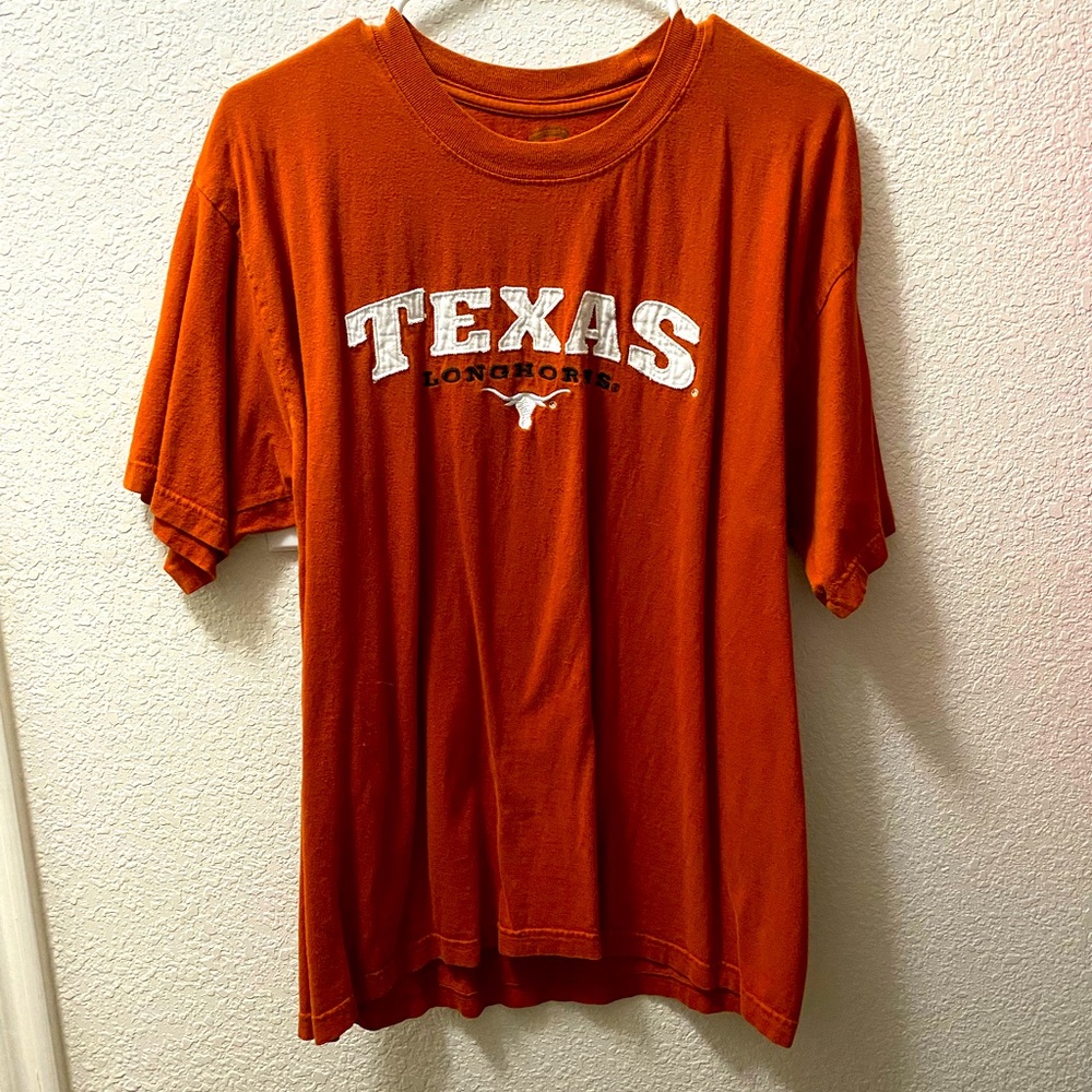 Texas Longhorn Tee Embroidered